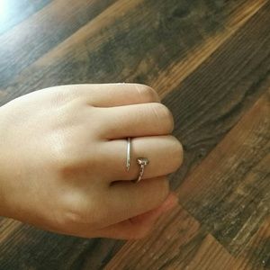 Silver Nail Ring